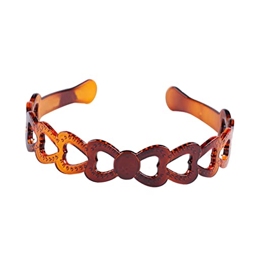 OSOLADY 8 Stück Teiliges Wellenförmiges Haarband Set für Damen und Herren Rutsch Kopfband aus Strapazierfähigem Material Vielseitig Einsetzbar Beim Waschen und Makeup Stilvolles von OSOLADY