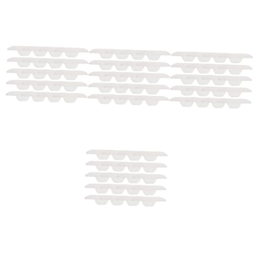 OSOLADY 80 Stk Schweißaufkleber Am Kragen Hemdkragenfutter Hals-schweiß-pad Bluse Schweißpads Aufkleber Für Schutzhelme Schweißfreier Achselschutz Kostümaufkleber Staubfreies Papier von OSOLADY