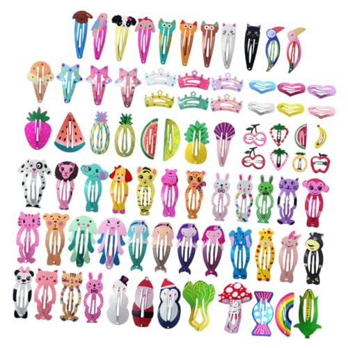 OSOLADY 80 Stück Teiliges Bunte Haarklammern für Haarschmuck Haarspangen Niedliche Haaraccessoires für Mädchen für Täglichen Gebrauch und Festliche Anlässe OSOLADY 80 Stück Teiliges Bunte Haarklammern für Haarschmuck Haarspangen Niedliche Haaraccessoires für Mädchen für Täglichen Gebrauch und Festliche Anlässe von OSOLADY