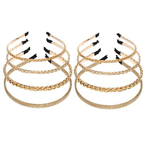 OSOLADY 8Stücke Metall Stirnbänder für Ketten Haarreifen Hochzeits Haarschmuck für Partys und Besondere Anlässe Komfortabel und Vielseitig Tragbar OSOLADY 8Stücke Metall Stirnbänder für Ketten Haarreifen Hochzeits Haarschmuck für Partys und Besondere Anlässe Komfortabel und Vielseitig Tragbar von OSOLADY