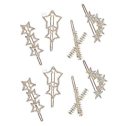 OSOLADY 8Stücke Teiliges Glänzende Haarspangen für Haaraccessoires für Hochzeiten und Besondere Anlässe Stilvollen Designs für Brautschmuck OSOLADY 8Stücke Teiliges Glänzende Haarspangen für Haaraccessoires für Hochzeiten und Besondere Anlässe Stilvollen Designs für Brautschmuck von OSOLADY