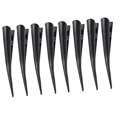 OSOLADY 8Stücke Teiliges Haarklammern für Dickes Haar Nahtlose Haarspangen für Salongebrauch Professionelle Haarclips für Damen und Herren Rutschfeste Clips für Styling und Schnitt von OSOLADY