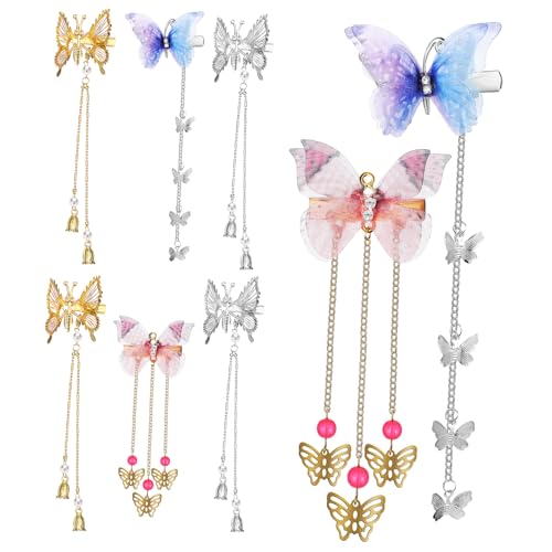 OSOLADY 8Stücke Teiliges Schmetterlings Haarschmuck mit Beweglichen Flügeln Butterfly Haarklammern für Damen Accessoire für Hochzeiten und Partys Vielseitig Einsetzbar OSOLADY 8Stücke Teiliges Schmetterlings Haarschmuck mit Beweglichen Flügeln Butterfly Haarklammern für Damen Accessoire für Hochzeiten und Partys Vielseitig Einsetzbar von OSOLADY
