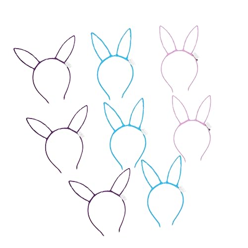 OSOLADY 8stücke Bunte Leuchtende Hasenohren Haarreifen Spaßige Kopfbedeckung Für Junge Mädchen Für Kostümpartys Karneval Weihnachten Und Ostern Farben Und Designs Zufällig OSOLADY 8stücke Bunte Leuchtende Hasenohren Haarreifen Spaßige Kopfbedeckung Für Junge Mädchen Für Kostümpartys Karneval Weihnachten Und Ostern Farben Und Designs Zufällig von OSOLADY