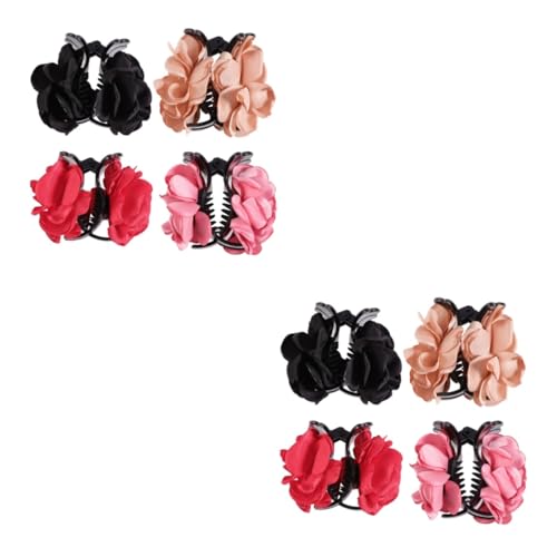 OSOLADY 8stücke Haarspangen Stoffblumen Haarclips Rosa Champagner Und Haaraccessoires Für Frauen Und Mädchen Für Partys Und Besondere Anlässe OSOLADY 8stücke Haarspangen Stoffblumen Haarclips Rosa Champagner Und Haaraccessoires Für Frauen Und Mädchen Für Partys Und Besondere Anlässe von OSOLADY