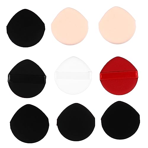 OSOLADY 9 Stücke Make Up Puderquaste Waschbar und Latexfrei Sanftes Kosmetik Tool für Damen für Lose Puder und Foundation Tragbar und Hautfreundlich OSOLADY 9 Stücke Make Up Puderquaste Waschbar und Latexfrei Sanftes Kosmetik Tool für Damen für Lose Puder und Foundation Tragbar und Hautfreundlich von OSOLADY