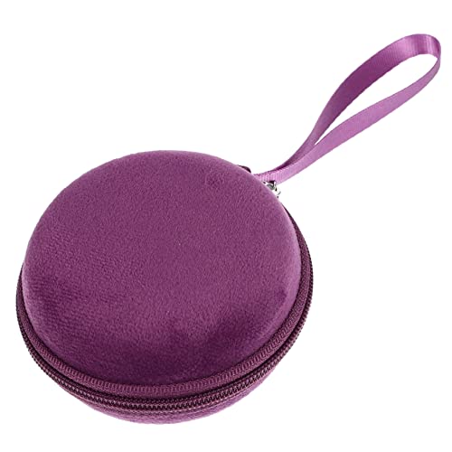 OSOLADY Runde Aufbewahrungspackung Für Ätherische Öle Etui Für Ätherische Öle Tragetasche Organizer-Tasche Platz Für Viele Flaschen Mit Kordelband Leicht Zu Tragen Und Langlebig von OSOLADY