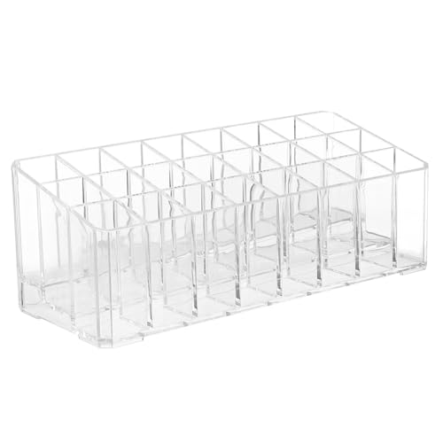 OSOLADY Acryl Lippenstift Organizer Mit Fächern Transparente Aufbewahrungsbox Für Lippenstifte Und Make Up Pinsel Kosmetischer Displayständer Für Schminktisch Und Badezimmer OSOLADY Acryl Lippenstift Organizer Mit Fächern Transparente Aufbewahrungsbox Für Lippenstifte Und Make Up Pinsel Kosmetischer Displayständer Für Schminktisch Und Badezimmer von OSOLADY