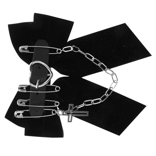 OSOLADY Alligator Haar Clips Bowknot Haar Barrettes Gothic Zubehör Für Mädchen Frauen Halloween Haarnadel OSOLADY Alligator Haar Clips Bowknot Haar Barrettes Gothic Zubehör Für Mädchen Frauen Halloween Haarnadel von OSOLADY