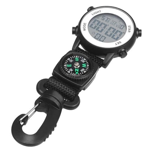 OSOLADY Backpacking Hängende Uhr mit Clip Multifunktionale Digitale Taschenuhr für Männer für Outdoor Aktivitäten Strapazierfähiges Design und Einfache Handhabung OSOLADY Backpacking Hängende Uhr mit Clip Multifunktionale Digitale Taschenuhr für Männer für Outdoor Aktivitäten Strapazierfähiges Design und Einfache Handhabung von OSOLADY
