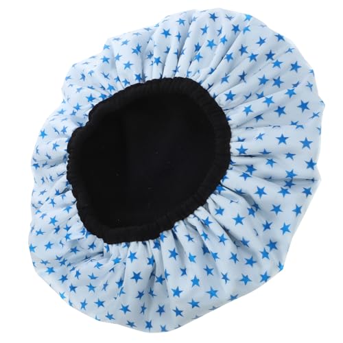 OSOLADY Dreilagige Wiederverwendbare Duschhaube Badehaube Für Langes Haar Dekorative Duschhaube Für Damen Schnell Trocknend Peva-material von OSOLADY
