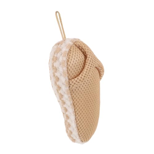 OSOLADY Badetuch Beleg Duschschuhe Badwäscher Körperpeeling Duschschrubber Reiniger Luffa Schrubben Dusche Körperwäscher Hautreinigungswäsche Körperschwamm Scrubber Seidenzahnseide von OSOLADY