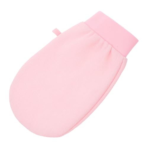OSOLADY Badetücher handtücher Badeschrubber Massagehandschuh für den Rücken Duschhandschuh Badehandschuh Viskose Rosa von OSOLADY