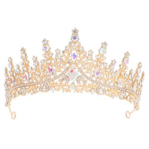 OSOLADY Barocke Prinzessinnenkrone Tiara Brautkristall Tiara Hochzeit Strass Tiara Geburtstag Kristall Tiara Abschlussball Tiara Stirnband OSOLADY Barocke Prinzessinnenkrone Tiara Brautkristall Tiara Hochzeit Strass Tiara Geburtstag Kristall Tiara Abschlussball Tiara Stirnband von OSOLADY