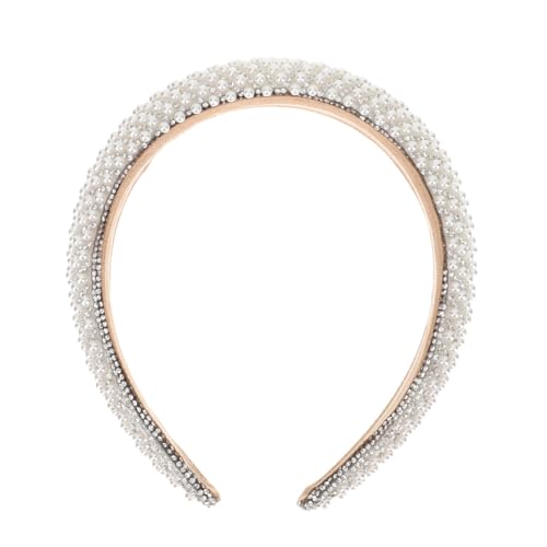 OSOLADY Barockstil Perlen Haarreifen für Damen Stirnband für Hochzeiten und Partys Modisches Accessoire für Outfit Leicht und Angenehm von OSOLADY