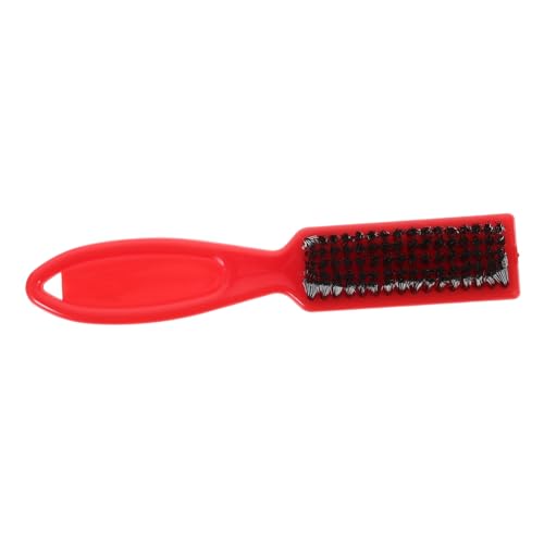 OSOLADY Bartbürste Für Männer Vintage Design Wildschweinborsten Multifunktionale Haar Bartpflegebürste Für Friseursalons Und Persönlichen Gebrauch Rote Ausführung von OSOLADY