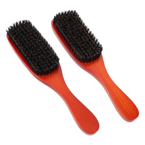 OSOLADY Bartpflegewerkzeug 2 Borsten Haarbürste Holzgriff Für Männer Haar- Und Kopfhautpflegeset OSOLADY Bartpflegewerkzeug 2 Borsten Haarbürste Holzgriff Für Männer Haar- Und Kopfhautpflegeset von OSOLADY