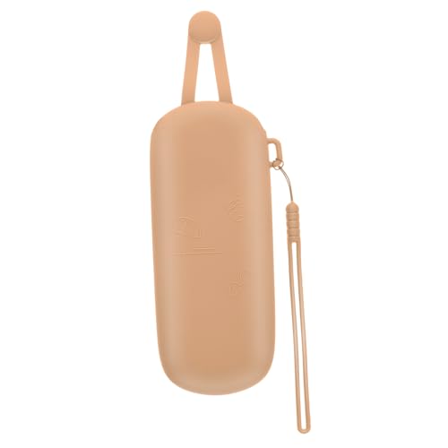 OSOLADY Beauty-Kosmetiktasche Kulturbeutel Frauen Reise-Kulturbeutel Schminktasche mit Kordelzug Storage Boxes aufbwahrungs-Box gledbörse Silikonbeutel Reisekosmetikbeutel Kieselgel Coffee von OSOLADY