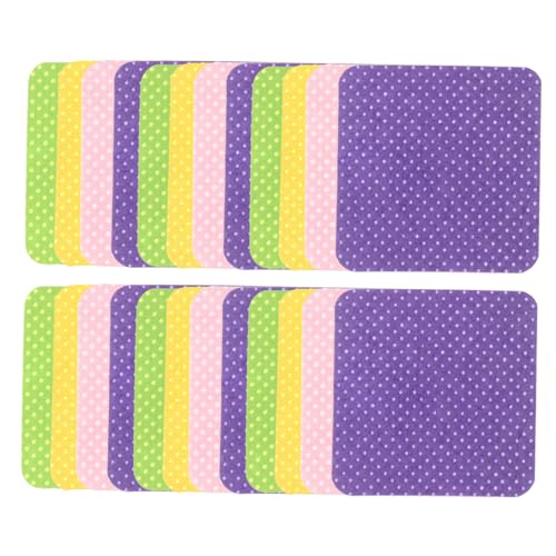 OSOLADY Behälter mit weichen Nageltüchern 4er-Pack Nagelentferner-Pads Make-up-Entferner-Pads für unterwegs Nagelkleber- und Wimpernkleber-Tücher von OSOLADY