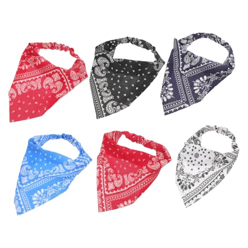 OSOLADY Bezauberndes Dreieckstuch-haarband Trendiges Bandana-schal Elastische Kopfbedeckung Für Damen von OSOLADY