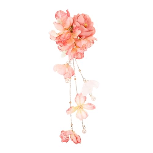 OSOLADY Blume Haar Clip Quaste Haarnadel Für Frauen Vintage Haar Zubehör Dekorative Haarnadel von OSOLADY