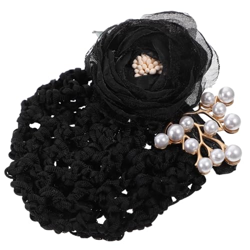 OSOLADY Blumen-haarbun-netz Für Damen Haarschmuck Für Ballett Und Besondere Anlässe Hält Die Kühl Und Mit Klassischem Design Für Look von OSOLADY