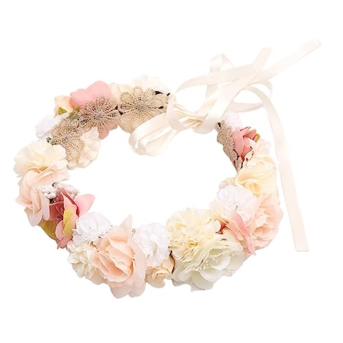 OSOLADY Braut Haarschmuck Blumenkranz Für Damen Verstellbar Kunstblumen Haarband Elegant Für Hochzeiten Partys Und Besondere Anlässe Lebendigen Farben Für Blumenmädchen Und OSOLADY Braut Haarschmuck Blumenkranz Für Damen Verstellbar Kunstblumen Haarband Elegant Für Hochzeiten Partys Und Besondere Anlässe Lebendigen Farben Für Blumenmädchen Und von OSOLADY