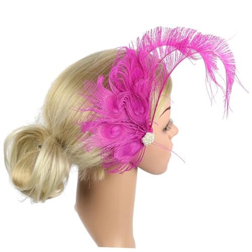 OSOLADY Braut Haarschmuck Mit Strass Und Federn Eleganter Haarclip Für Hochzeiten Stilvolle Haarnadeln Für Bräute Und Brautjungfern Rosafarbene Accessoires Für Besondere Anlässe OSOLADY Braut Haarschmuck Mit Strass Und Federn Eleganter Haarclip Für Hochzeiten Stilvolle Haarnadeln Für Bräute Und Brautjungfern Rosafarbene Accessoires Für Besondere Anlässe von OSOLADY
