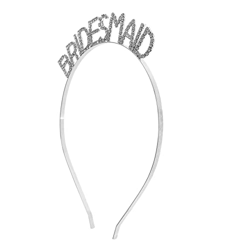 OSOLADY Brautjungfern Haarband mit Hochzeitsstirnband für Damen Modisches Accessoire für Partys und Fotorequisiten Langlebig von OSOLADY