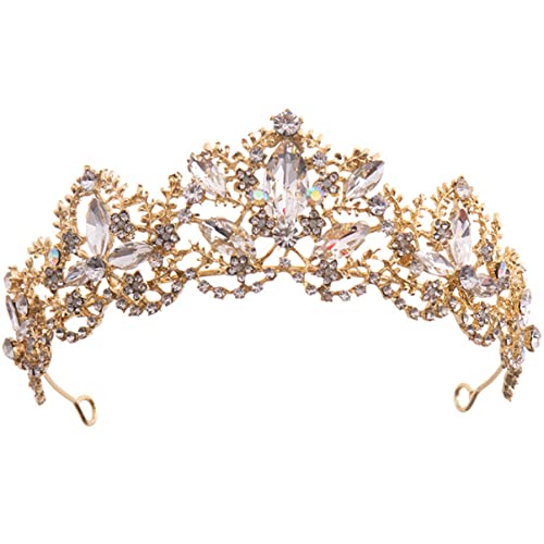 OSOLADY Braut Tiara Strasskrone für Hochzeitskrone Haarschmuck für Mädchen Leicht und Elegant Accessoire für Hochzeit und Abschlussball OSOLADY Braut Tiara Strasskrone für Hochzeitskrone Haarschmuck für Mädchen Leicht und Elegant Accessoire für Hochzeit und Abschlussball von OSOLADY