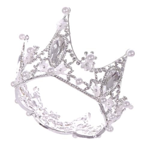 OSOLADY Bridal Crown Tiara Perlen Stirnband für Hochzeiten Abschlussbälle und Besondere Anlässe für Bräute und Brautjungfern von OSOLADY