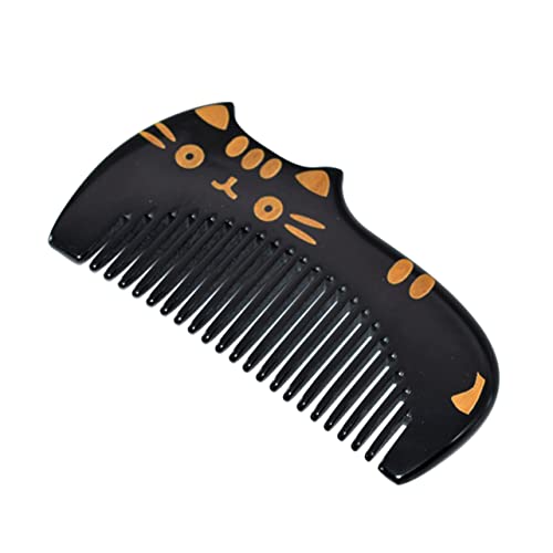 OSOLADY Büffelhornkamm für Damen Antistatischer Breiter Haarkamm zur Kopfhautmassage Friseurwerkzeug für Leichtes Entwirren Kräuseln OSOLADY Büffelhornkamm für Damen Antistatischer Breiter Haarkamm zur Kopfhautmassage Friseurwerkzeug für Leichtes Entwirren Kräuseln von OSOLADY