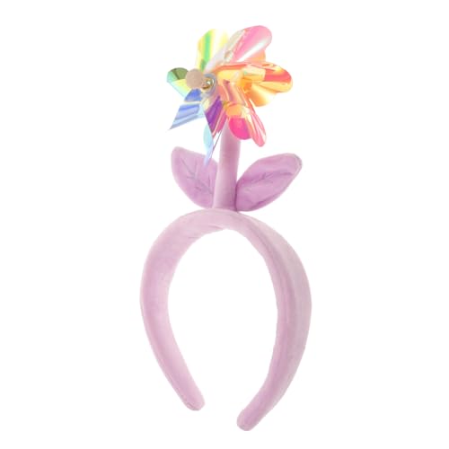 OSOLADY Buntes Windmühlenspiralen Haarband Für Cosplay Und Partys Leichtes Langlebiges Kopfschmuck-accessoire Für Festivals Und Fotografie Für Kreative Looks von OSOLADY