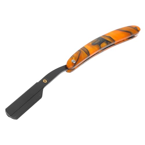 OSOLADY Chic Rasiermesser für Herren Vintage Klapp Rasierer aus für Barbiersalons und Friseure Tragbar und Platzsparend Sicher und Einfach im Gebrauch Klinge von OSOLADY