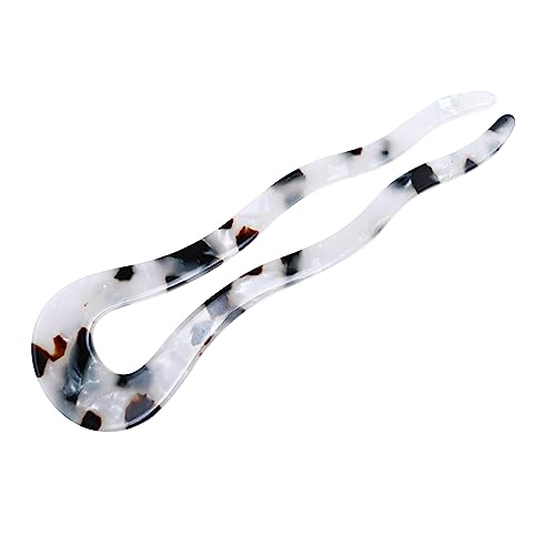 OSOLADY Chinesische Haarnadel U Form Rutsch Haargabel für Damen Haaraccessoire mit Kleinen für Verschiedene Anlässe und Haartypen von OSOLADY