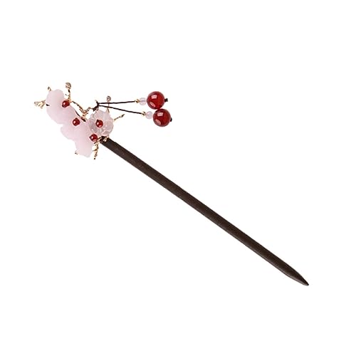 OSOLADY Chinesischer Haarstab Haarstäbchen Für Frauen Und Mädchen Retro Haarnadel Mit Perlen Leicht Und Langlebig Für Hochzeiten Und Alltagsgebrauch Dekoratives Haaraccessoire von OSOLADY