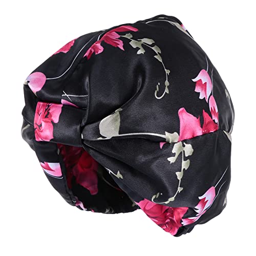 OSOLADY Delicate Satin Sleeping Bonnet Doppellagige Elastische Haube Für Lockiges Haar Atmungsaktive Haarhaube Zum Schutz Frisur Nacht Für Damen OSOLADY Delicate Satin Sleeping Bonnet Doppellagige Elastische Haube Für Lockiges Haar Atmungsaktive Haarhaube Zum Schutz Frisur Nacht Für Damen von OSOLADY