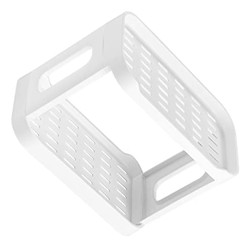 OSOLADY Multifunktionales Aufbewahrungsregal Abnehmbarer Make Up Organizer Doppelschichtiges Kosmetikregal Transparent für Schlafzimmer und Badezimmer von OSOLADY