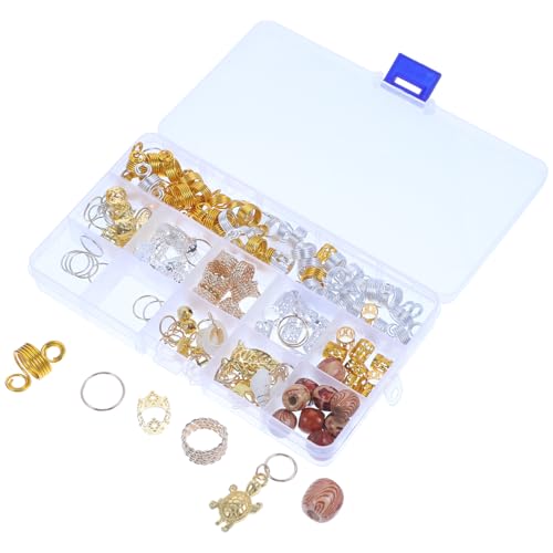 OSOLADY Dreadlocks Accessoires Bunte Dreadlock Ringe Und Anhänger Für Kreative Haargestaltung DIY Braid Schmuck Für Damen Und Herren OSOLADY Dreadlocks Accessoires Bunte Dreadlock Ringe Und Anhänger Für Kreative Haargestaltung DIY Braid Schmuck Für Damen Und Herren von OSOLADY