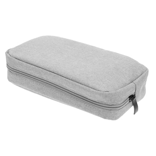 OSOLADY Elektronik Organizer Tasche für Kabel und Zubehör Doppelschichtiger Kabel Organizer für Reisen Atmungsaktives Material Sicherer Reißverschluss für Datenkabel und Gadgets von OSOLADY