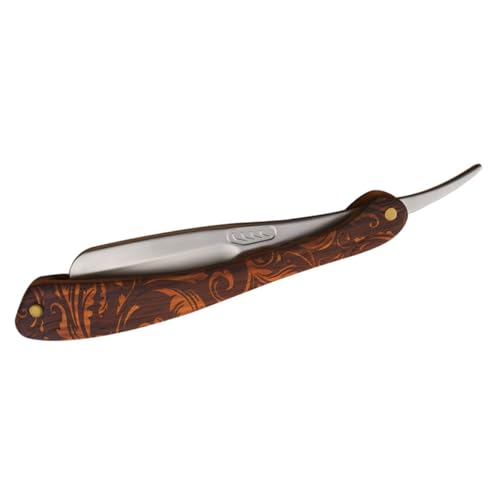 OSOLADY Edelstahl Rasiermesser Sicherer Griff Präzise Rasur für Herren Kompakt Faltbar für Bartpflege und Barber Täglicher Gebrauch von OSOLADY