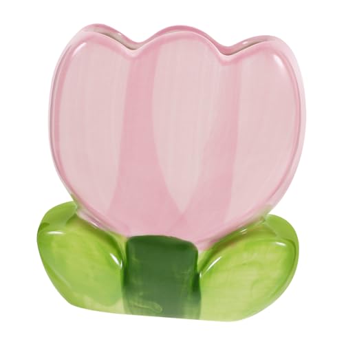 OSOLADY Eimer für Make-up-Pinsel Make-up-Organizer-Aufbewahrung Handseife nachfüllen Make-up-Schubladen-Organizer Spender machen Make-up Pinsel Bleistiftbehälter Schreibwaren Eimer Keramik von OSOLADY