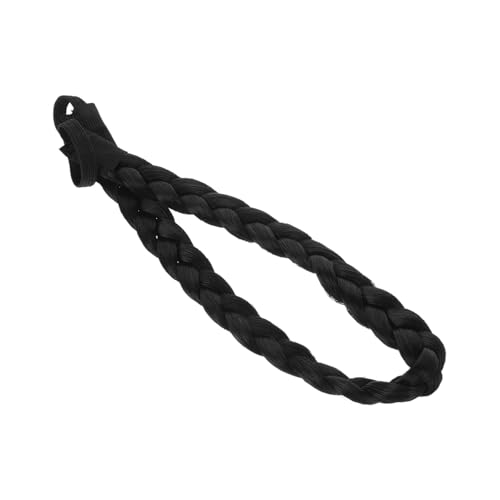 OSOLADY Elastisches Geflochtenes Haarband für Klassisches Stirnband aus Synthetischem Haar Breit Schwarz Perfektes Accessoire für Fotoshootings und Besondere Anlässe OSOLADY Elastisches Geflochtenes Haarband für Klassisches Stirnband aus Synthetischem Haar Breit Schwarz Perfektes Accessoire für Fotoshootings und Besondere Anlässe von OSOLADY