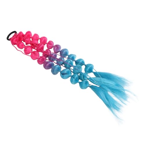OSOLADY Elegante Bubble Braids Perücke - Kinder Haarbänder - Pferdeschwanz-zopfverlängerungen - Festival Accessoire - Weiches Material OSOLADY Elegante Bubble Braids Perücke - Kinder Haarbänder - Pferdeschwanz-zopfverlängerungen - Festival Accessoire - Weiches Material von OSOLADY
