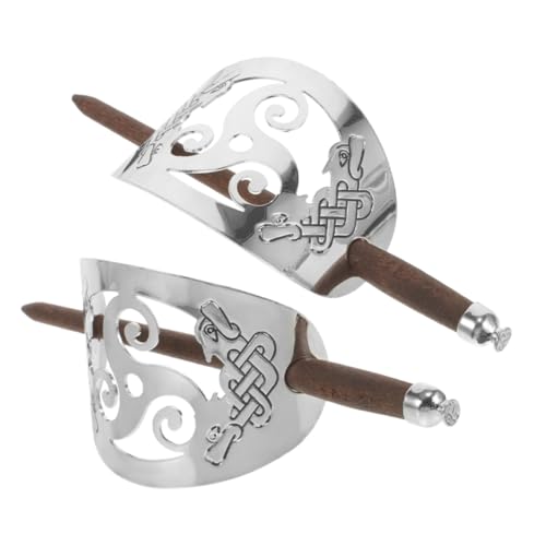 OSOLADY Elegante Haarknoten-manschetten für Damen 2er-set Vintage-haar Chinesische Haarspange Zubehör für Hochsteckfrisuren und Bequem OSOLADY Elegante Haarknoten-manschetten für Damen 2er-set Vintage-haar Chinesische Haarspange Zubehör für Hochsteckfrisuren und Bequem von OSOLADY