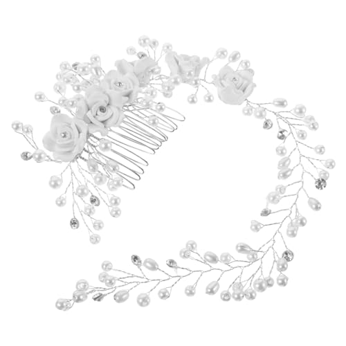 OSOLADY Eleganter Blumen-brautkopfschmuck Hochzeits-haarschmuck Für Hochzeitsfeiern Braut-haarschmuck OSOLADY Eleganter Blumen-brautkopfschmuck Hochzeits-haarschmuck Für Hochzeitsfeiern Braut-haarschmuck von OSOLADY