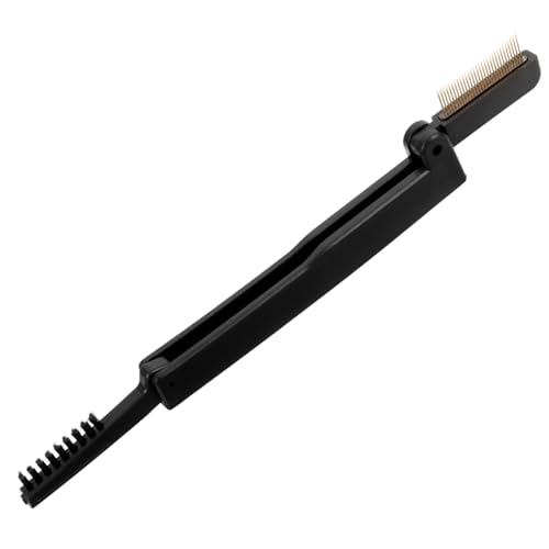 OSOLADY Eyelash Comb Doppelseitiger Wimpernkamm Und Mascara Pinsel Faltbares Tragbares Schönheitswerkzeug Für Wimpernverlängerung Und Augenbrauenpflege Für Reisen Und Salon OSOLADY Eyelash Comb Doppelseitiger Wimpernkamm Und Mascara Pinsel Faltbares Tragbares Schönheitswerkzeug Für Wimpernverlängerung Und Augenbrauenpflege Für Reisen Und Salon von OSOLADY