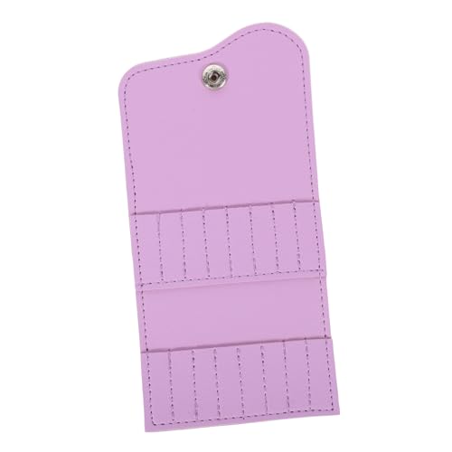 OSOLADY 16löcher Faltbare Nagelbohrer Aufbewahrungstasche Mit Fächern Organizer Für Maniküre-werkzeuge Für Nagelsalons Kompakt Und Langlebig Schützt Ihre Nagelwerkzeuge von OSOLADY