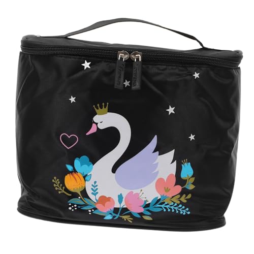 OSOLADY Faltbare Aufbewahrungstasche Aus Polyester Tragbar Für Reise Kosmetiktasche Make-up-Tasche Mit Großem Speicherplatz Für Damen Toilettenartikel von OSOLADY