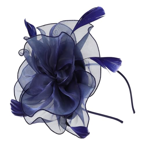OSOLADY Fascinator Hut für Damen Eleganter Kopfschmuck mit Federn Vintage Haarschmuck für Hochzeiten und Gartenpartys Stilvolles Europäisches Design Leicht und Bequem OSOLADY Fascinator Hut für Damen Eleganter Kopfschmuck mit Federn Vintage Haarschmuck für Hochzeiten und Gartenpartys Stilvolles Europäisches Design Leicht und Bequem von OSOLADY
